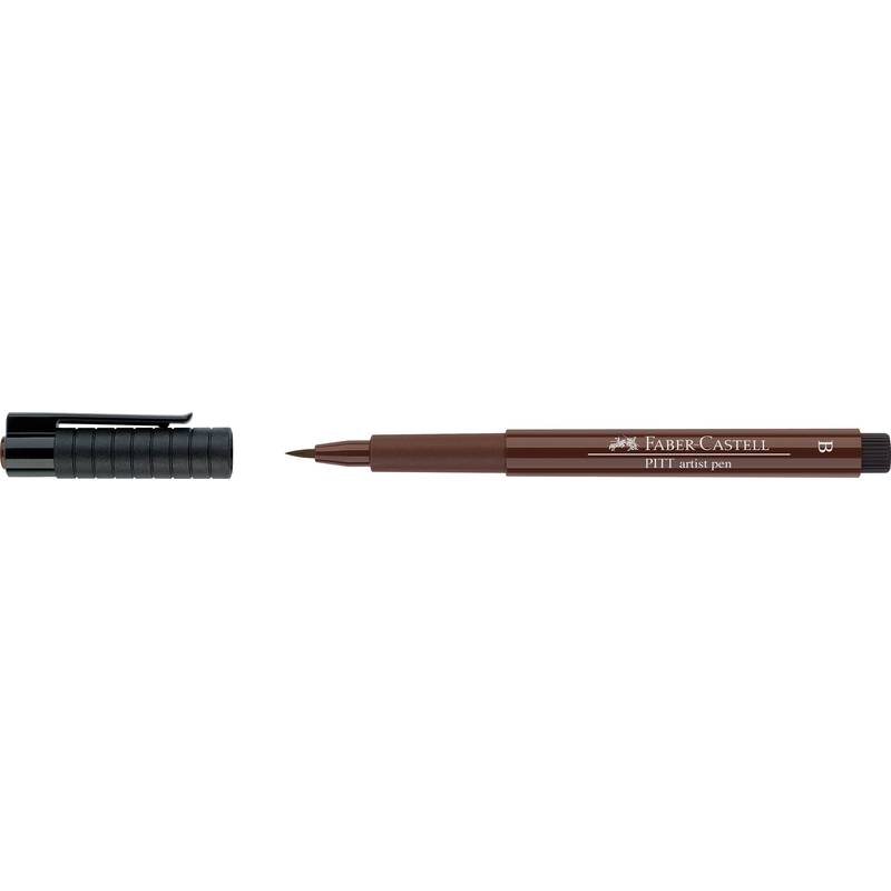 Tuschestift Pitt Artist Pen Spitze: Brush sepia-0