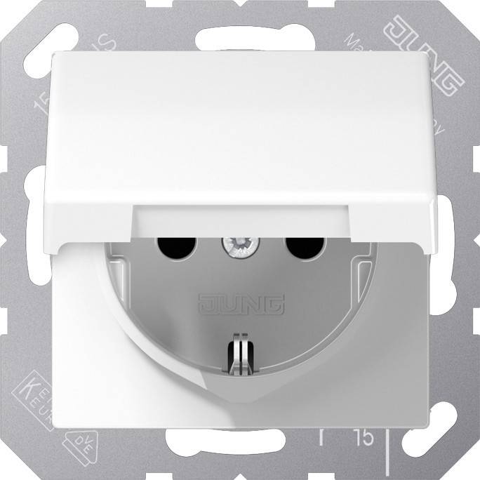 Jung SCHUKO Steckdose AS 1521 BFKL WW-0