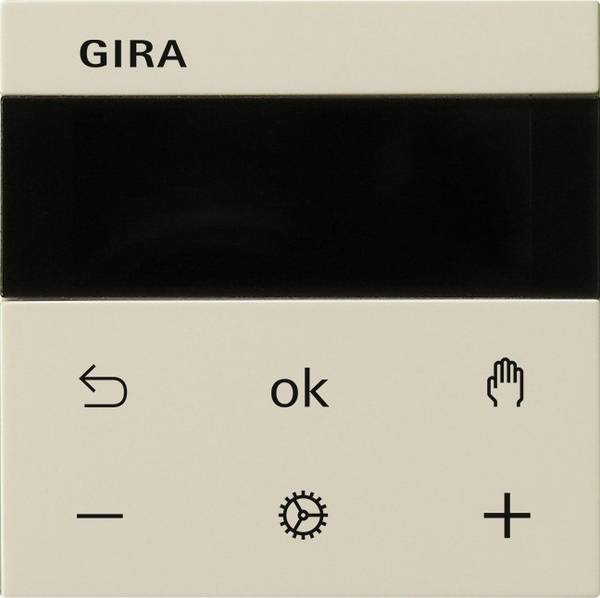 Gira RTR Display 539301 cremeweiß Kunststoff