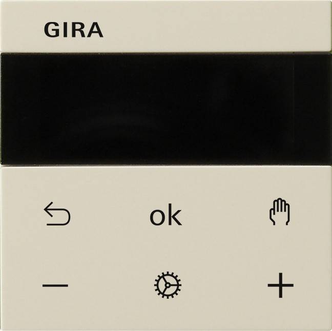 Gira RTR Display 539301 cremeweiß Kunststoff-0