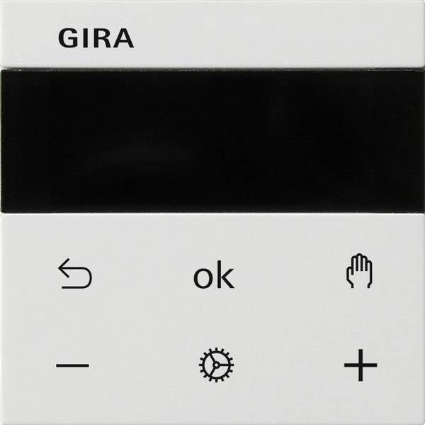 Gira RTR Display 539327 reinweiß Kunststoff