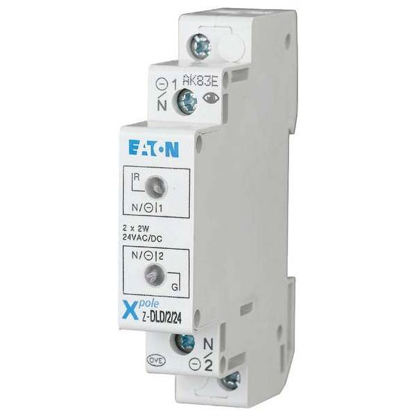 2 Stk. Eaton Doppelleuchte Z-DLD/2/24-0