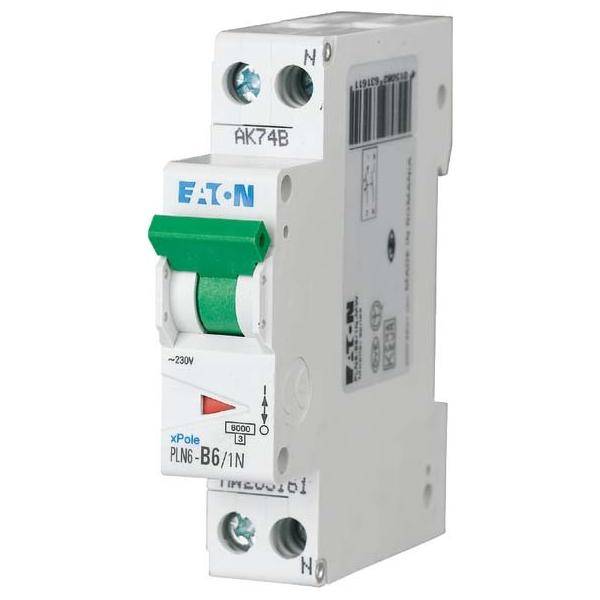 12 Stk. Eaton Leitungsschutzschalter PLN6-C6/1N-D