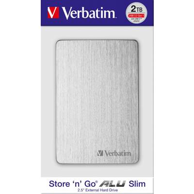 4 Stk. Verbatim Festplatte 2TB USB3.2 VERBATIM 53666 si
