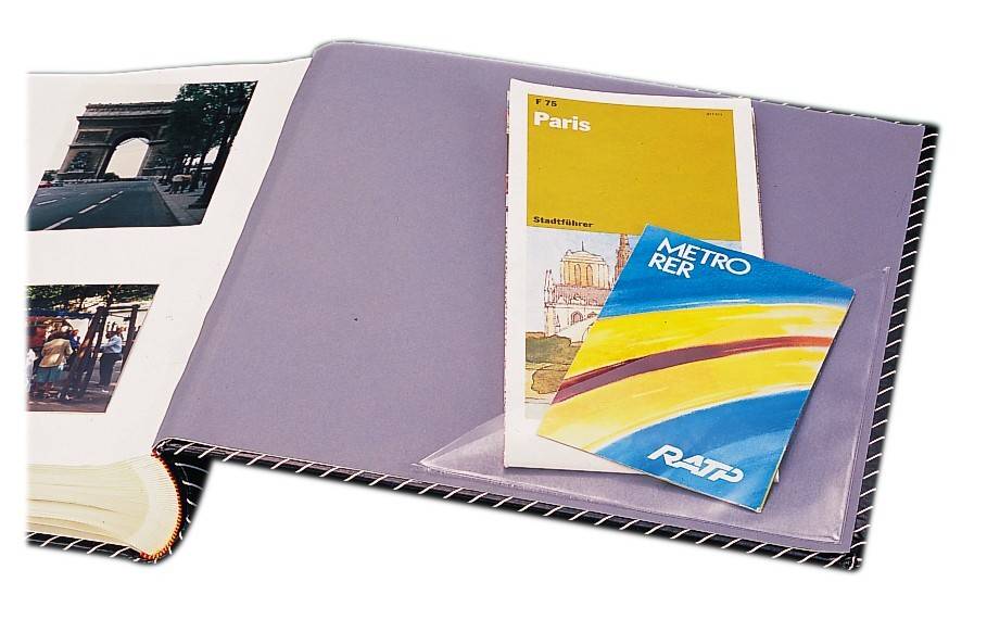Dreiecktaschen 175x175mm selbstklebend transparent VE=100 Stück-1