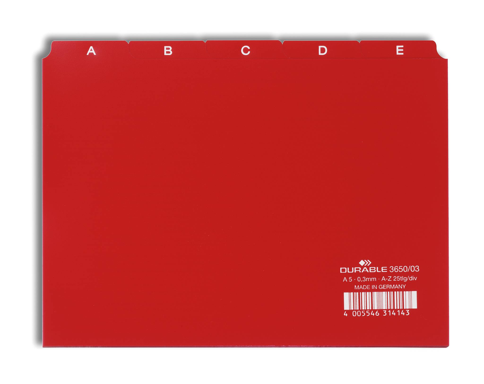 Leitregister A-Z DURABLE-3