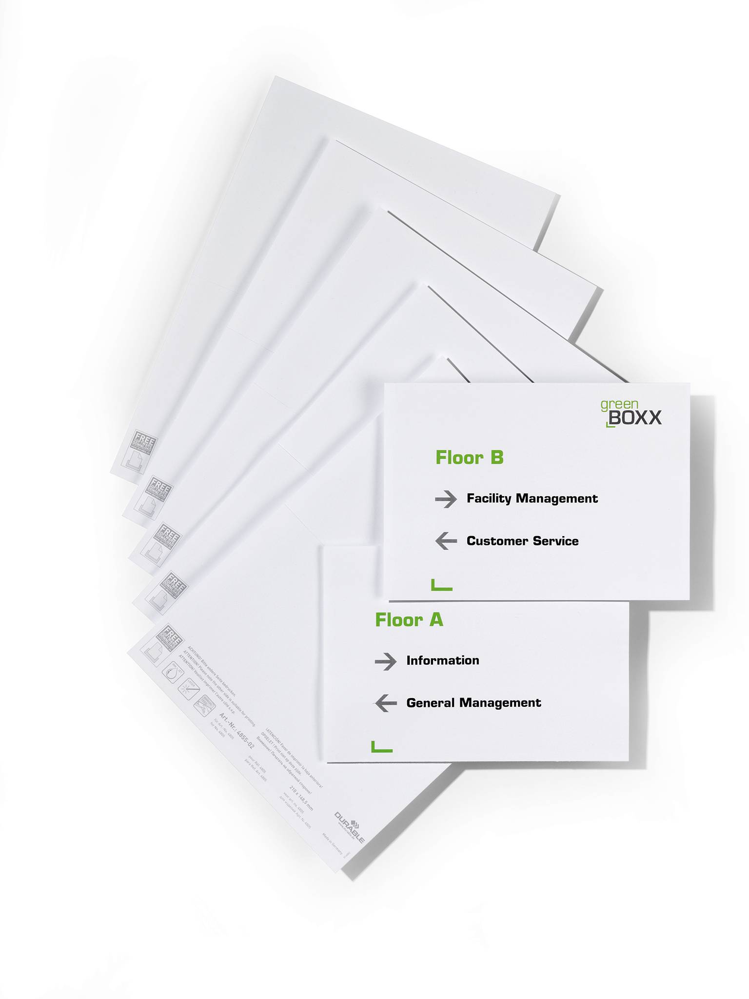Einsteckschild DOOR SIGN REFILL-3