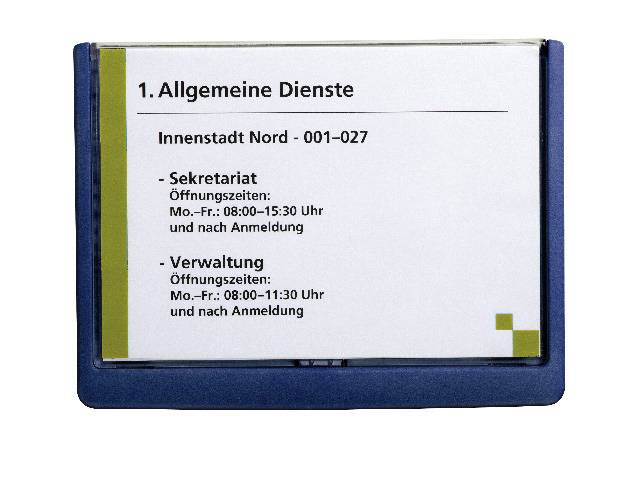 Türschild CLICK SIGN A5-0