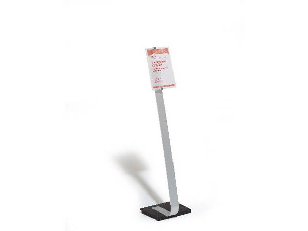 Präsentationsständer Crystal Sign stand A4 360x80x1180mm