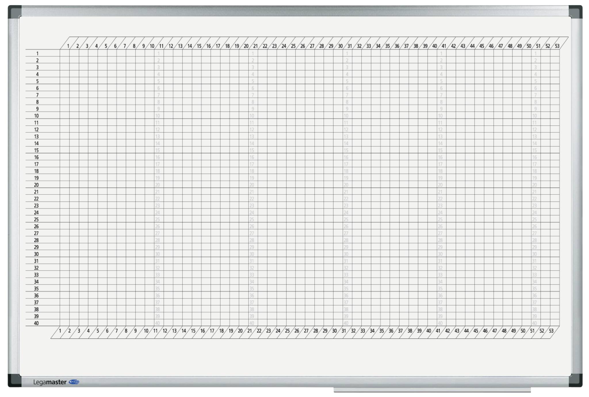 Legamaster PREMIUM Jahresplaner 53 Wochen 60x90cm-2
