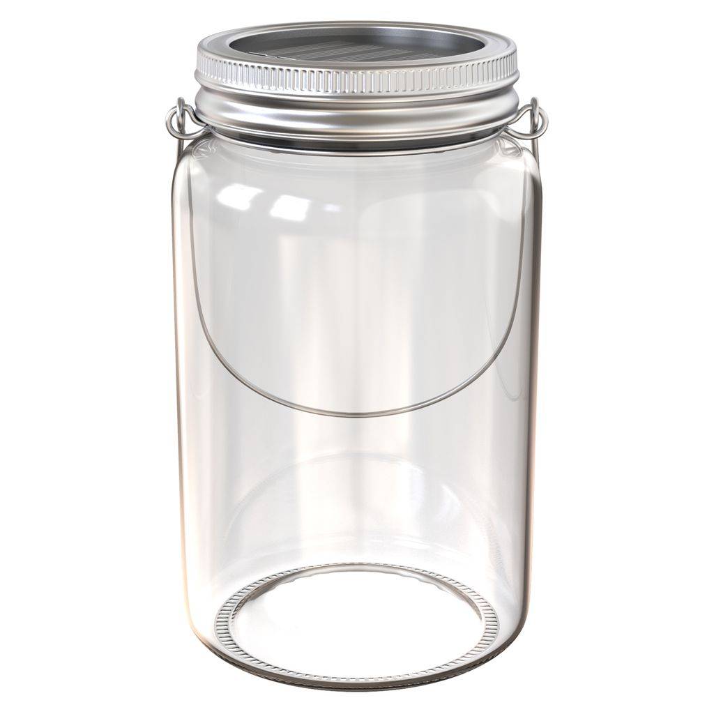 B.K.Licht LED Solar-Laterne Lampe Sonnen-Leuchte Licht Deko-Beleuchtung Glas Tisch Garten-0