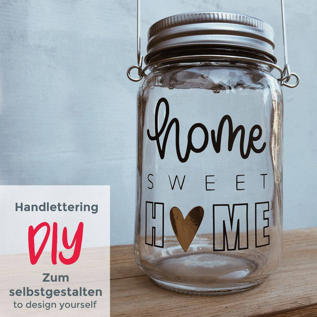 B.K.Licht LED Solar-Laterne Lampe Sonnen-Leuchte Licht Deko-Beleuchtung Glas Tisch Garten-4