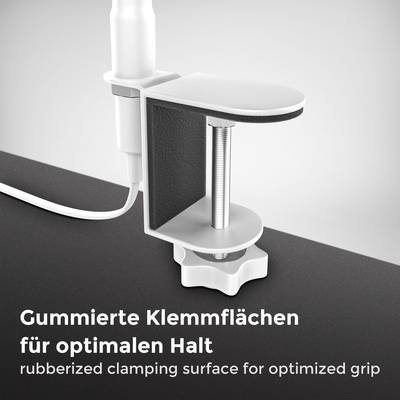 BO-CAMP Leselampe Touch - Klemmleuchte LED Campinglampe Buch