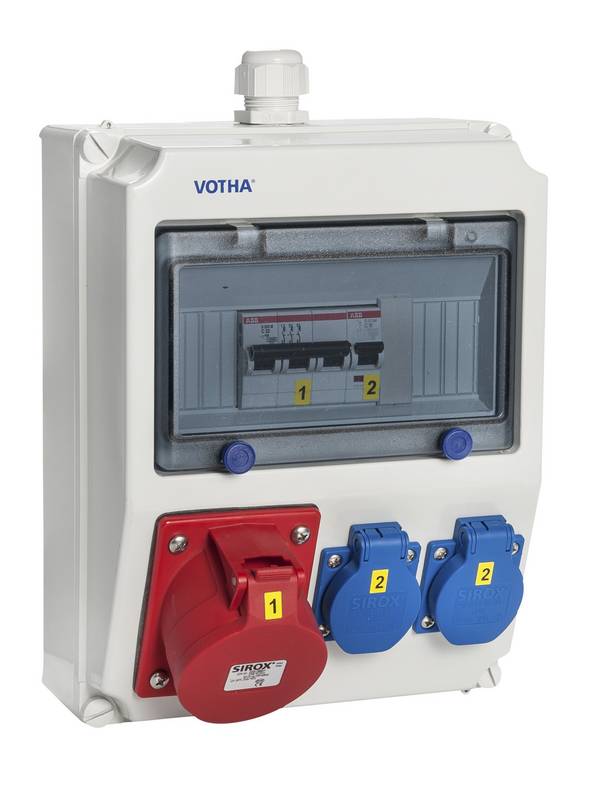 VOTHA® Wandverteiler - verdrahtet "WORMS"