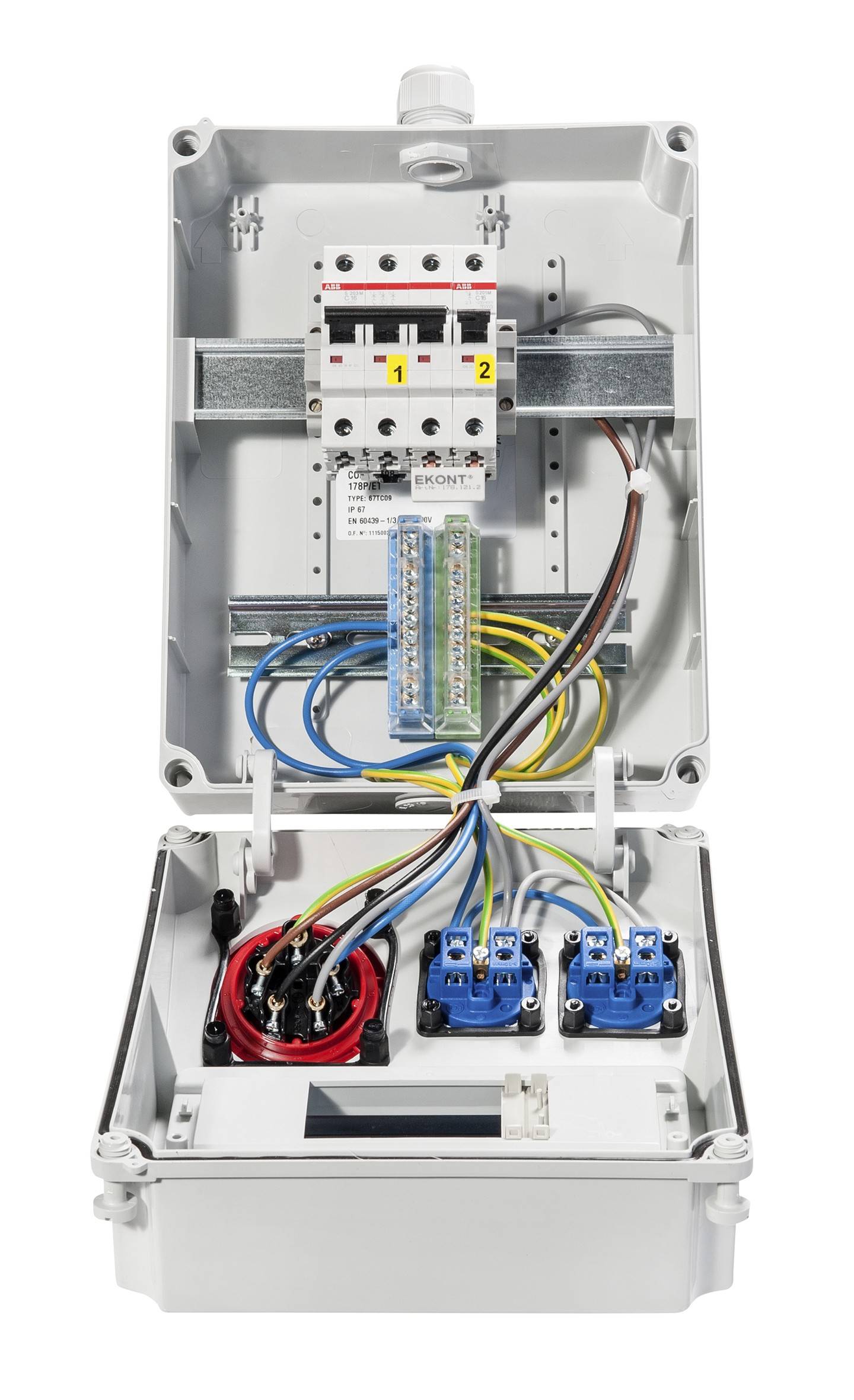 VOTHA® Wandverteiler - verdrahtet "WORMS"-2