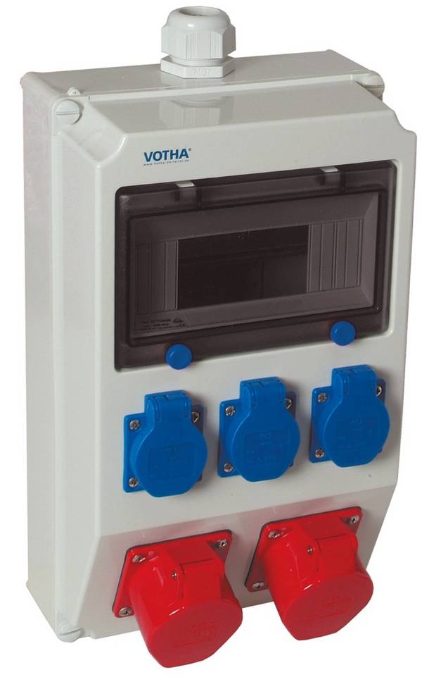 VOTHA® Leergehäuse - vorverdrahtet "WOLFSBURG"