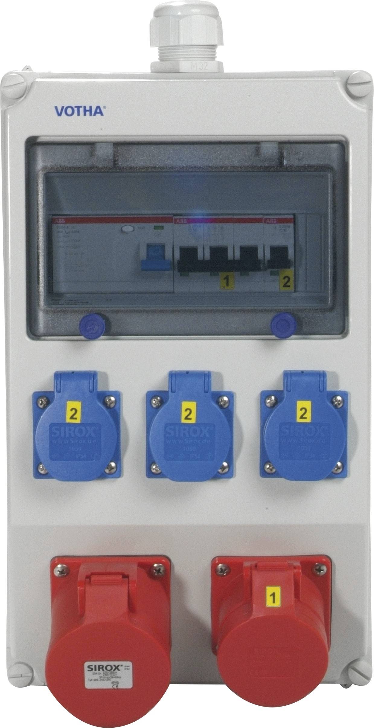 VOTHA® Wandverteiler - verdrahtet "WOLFSBURG"-2
