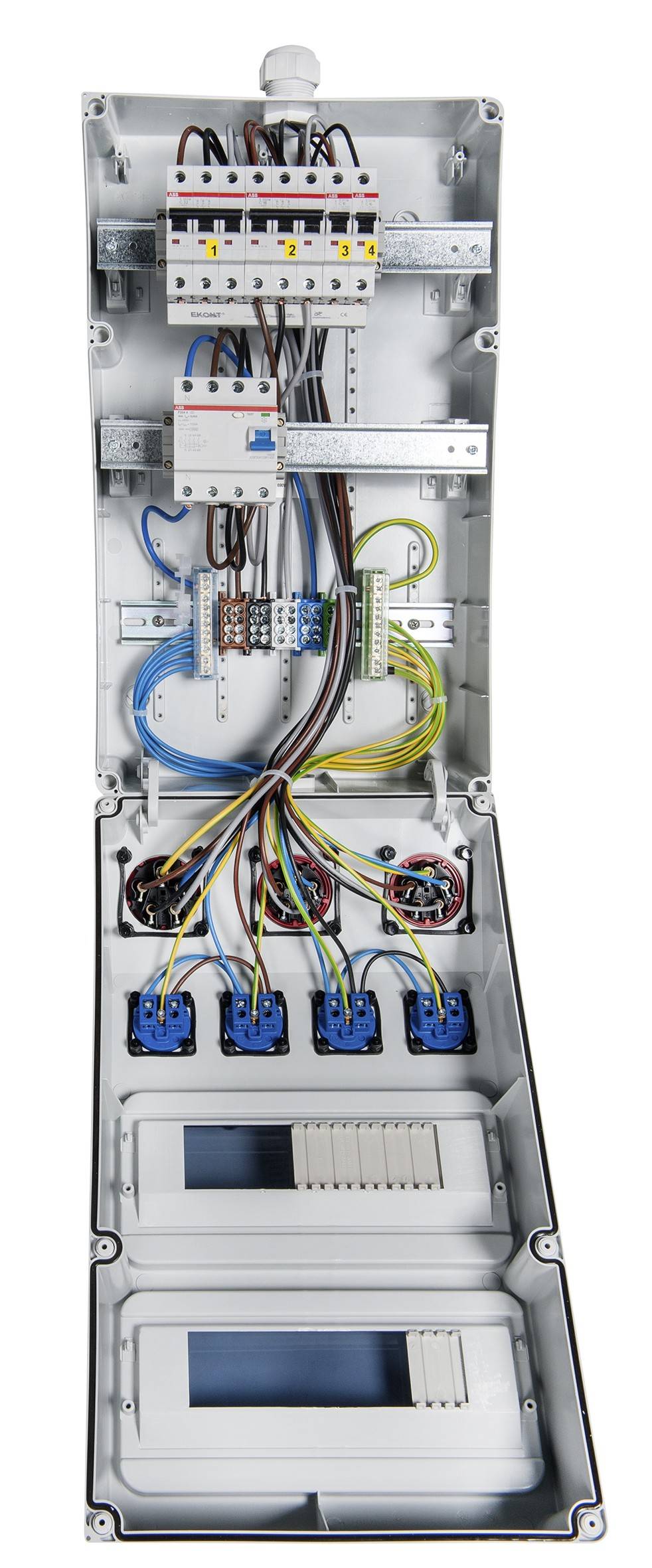 VOTHA® Wandverteiler - verdrahtet "WUPPERTAL"-2