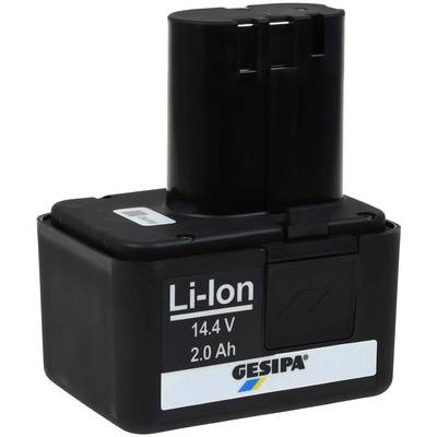 Gesipa Li-Ion Schnell-Wechselakku für Nietgeräte AccuBird 14,4V 2,0Ah, 14,4V, Li-Ion