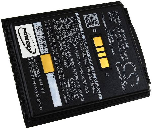 Akku für Barcode-Scanner Symbol MC55 / MC65 / Typ 82-111094-01, 3,7V, Li-Ion