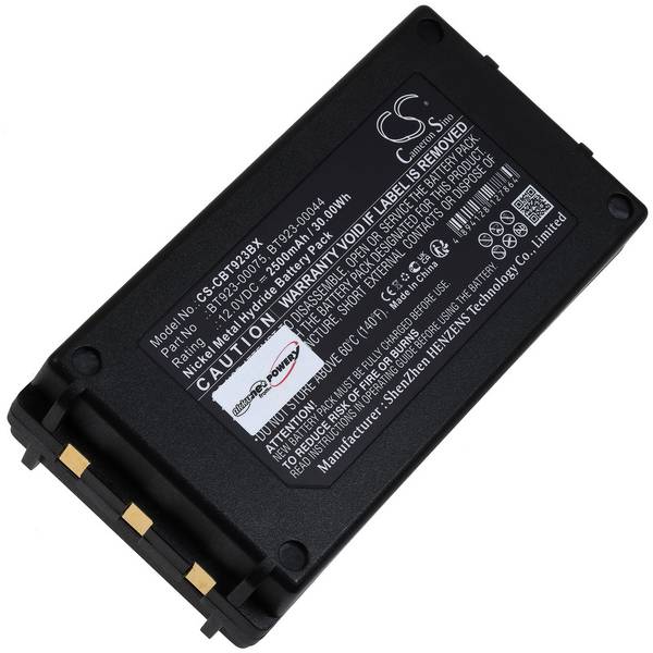 Powerakku für Kran-Funkfernsteuerung Cattron Theimeg Easy / Mini / TH-EC 30 / Typ BT 923-00075, 12V, NiMH