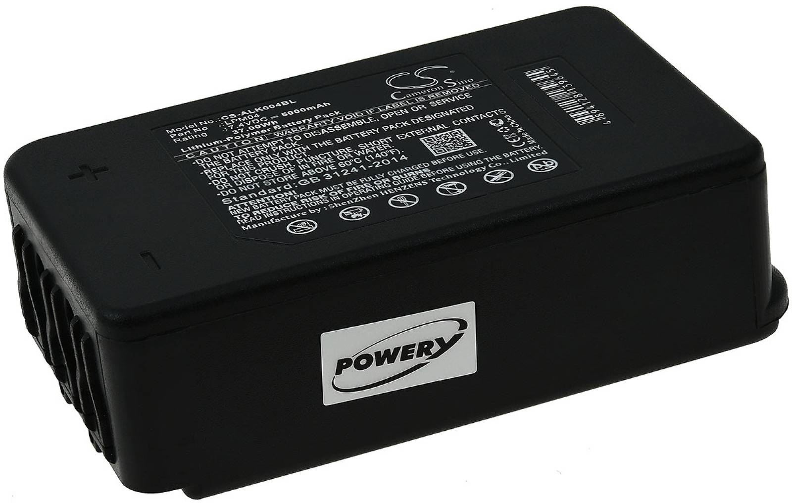 Akku für Autec Typ LPM04, 7,4V, Li-Polymer-0