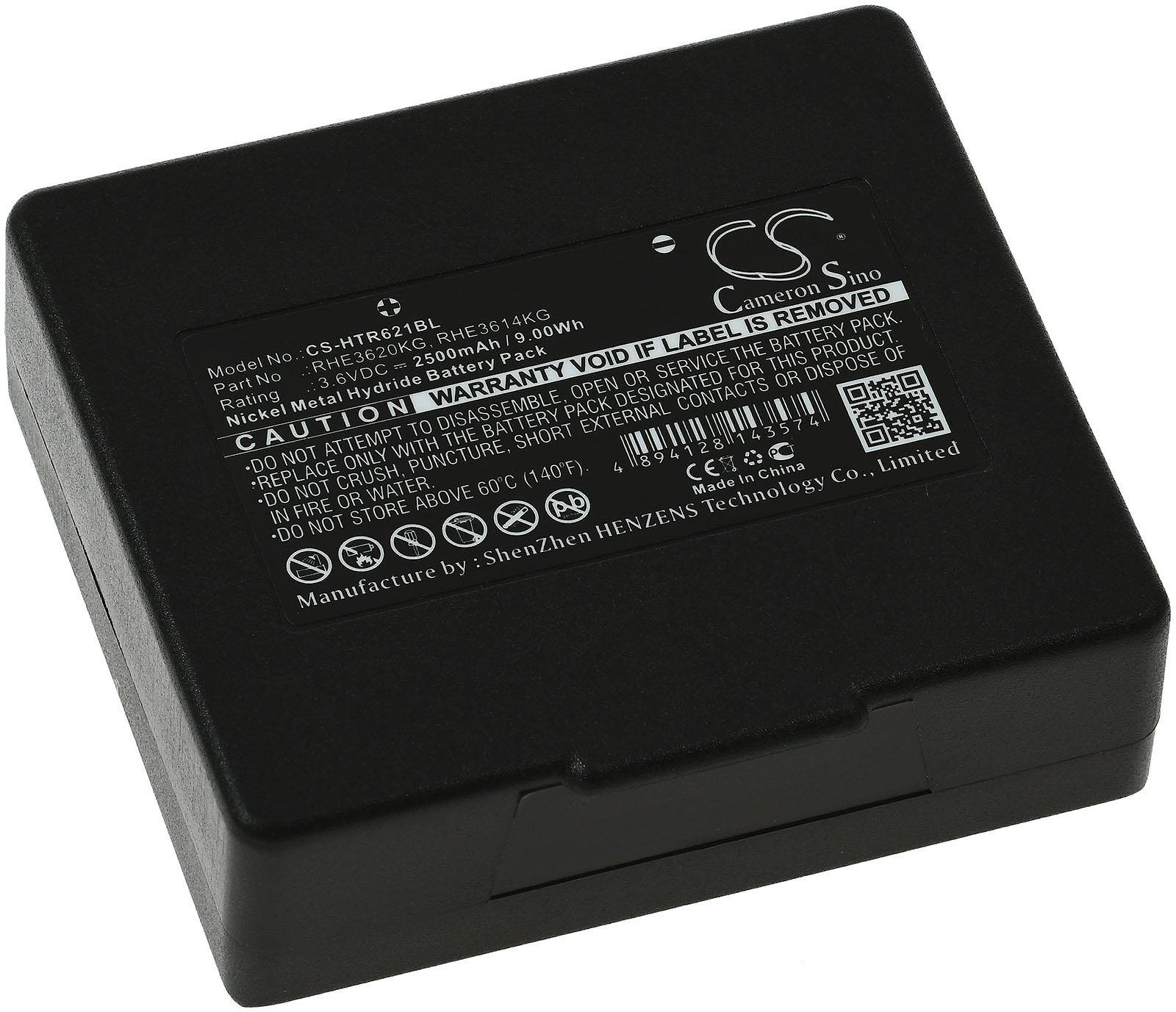 Powerakku passend für Kransteuerung Hetronic 68300900 / Abitron Mini / Typ HE900 u.a., 3,6V, NiMH-0