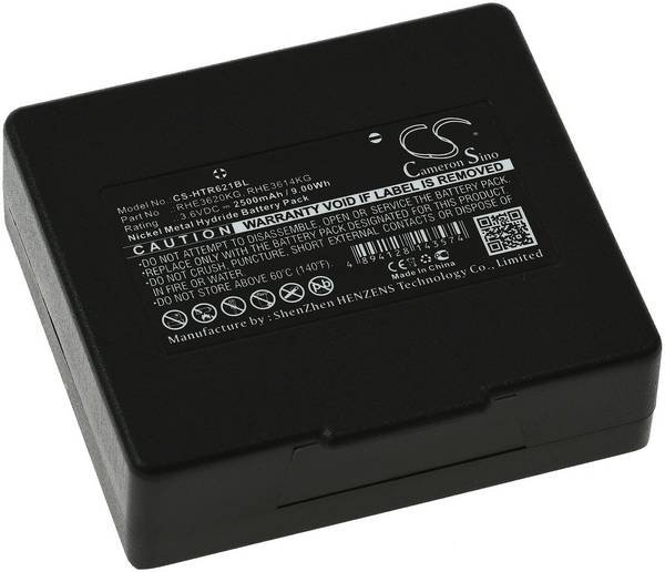 Powerakku passend für Kransteuerung Hetronic 68300900 / Abitron Mini / Typ HE900 u.a., 3,6V, NiMH