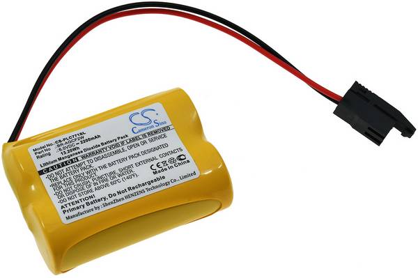 SPS-Lithiumbatterie kompatibel mit GE BR-AGCF2W / FANUC A98L-0031-0011/L, 6V, Lithium-Mangandioxid