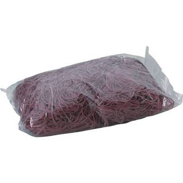 Gummiringe 85mm 1000g im Polybeutel rot