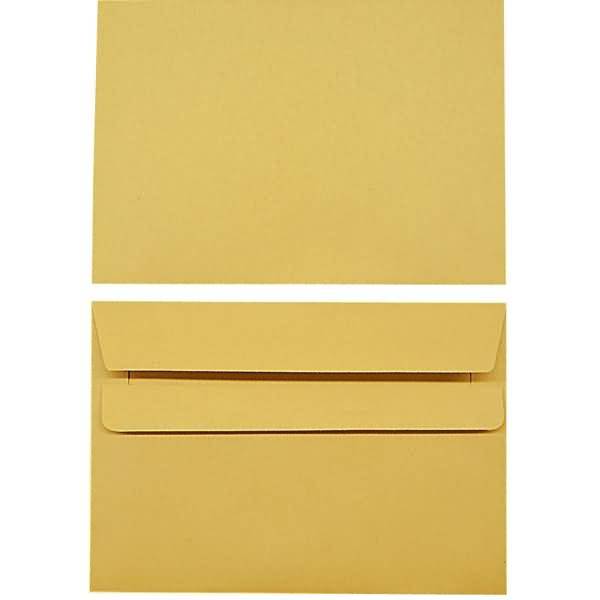 Briefumschläge C6 80g/qm selbstklebend VE=1000 Stück braun-0
