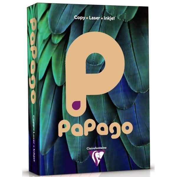 Multifunktionspapier Papago A4 210x297mm 80g/qm hellrosa VE=500 Blatt