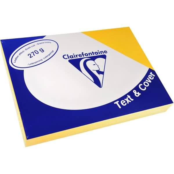 Einbanddeckel ledergeprägt VE=100 Stück gelb-0