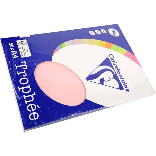 Kopierpapier Pollen A4 160g/qm 50 Blatt rosa