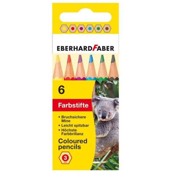 Buntstifte kurz VE=6 Farben-0