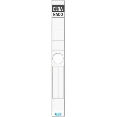 ELBA Ordneretikett 100420959 schmal/lang sk weiß 10 St./Pack.