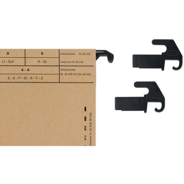 Umrüststecker vertic 1 auf VL-REgistratur PS 40x4x27mm grau VE=100 Stück