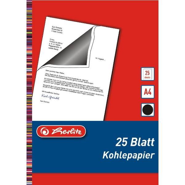 Kohlepapier A4 VE=25 Blatt