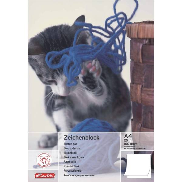 Zeichenblock A4 25 Blatt-1