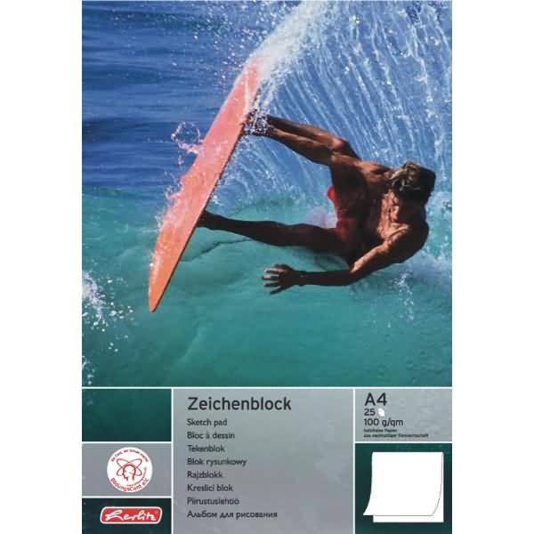 Zeichenblock A4 25 Blatt-3