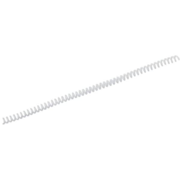 Drahtbinderücken ColourCoil A4 22mm VE=100 Stück weiß-0