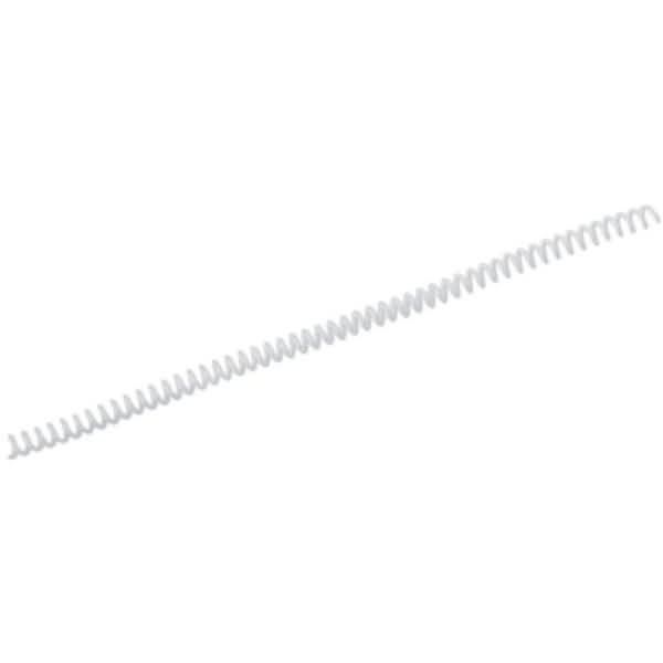 Drahtbinderücken ColourCoil A4 14mm VE=100 Stück weiß-0