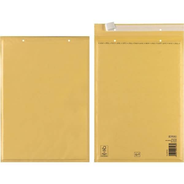 Luftpolstertasche 7/G 25x34cm Haftklebung VE=10 Stück braun-0