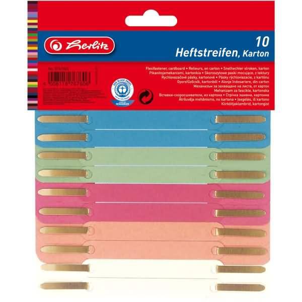 Heftstreifen RC karton farbig sortiert VE=10 Stück-0
