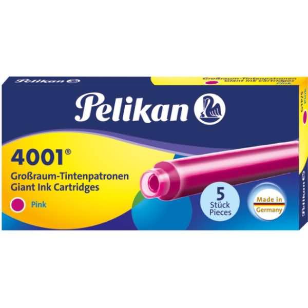 Tintenpatrone 4001 Großraum GTP/5 pink VE=5 Stück