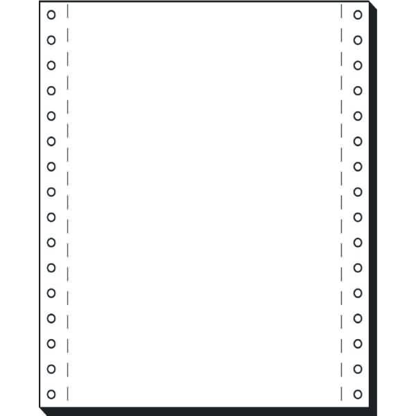 DIN-Computerpapier 8 Zollx180mm 70g/qm 2000 Blatt