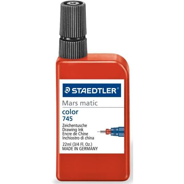 Zeichentusche Mars matic rot 22 ml-0