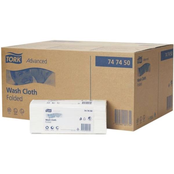 Waschtuch Advanced gefaltet 6-lagig 25x19cm hochweiß VE=20x80 Tücher-0