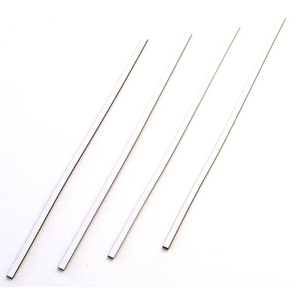Magnetische Abschnitte 60x9x2mm VE=10 Stück weiß