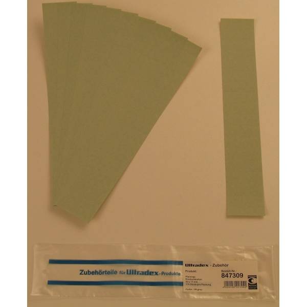 Einsteckkarten für 20mm Einsteckschiene 50x17mm VE=170 Stück grau-0